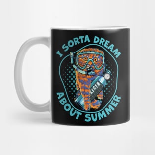 Family Vacation 2023 I Sorta Dream About Summer Vibes Diving Mug